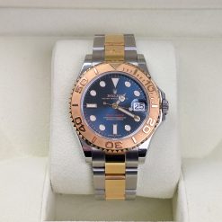 Alternative view of Rolex Yacht-Master 168623 35mm Blue Dial Watch